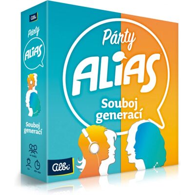 Albi Party Alias Děti vs Rodiče - Stolní hra Albi Party Alias Děti vs Rodiče - Stolní hra