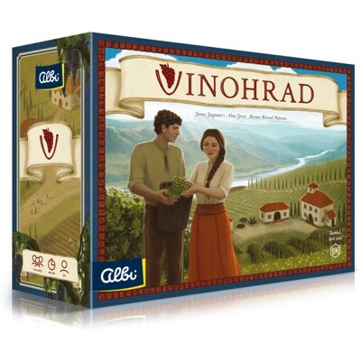 Vinohrad ALBI - Strategická Stolní Hra Vinohrad ALBI - Strategická Stolní Hra
