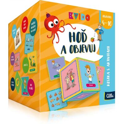 Albi Kvído - Hoď a objevuj - Hra Albi Kvído - Hoď a objevuj - Hra