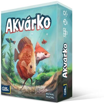 Albi Akvárko - Vytváření vzorů ryb - Stolní hra Albi Akvárko - Vytváření vzorů ryb - Stolní hra