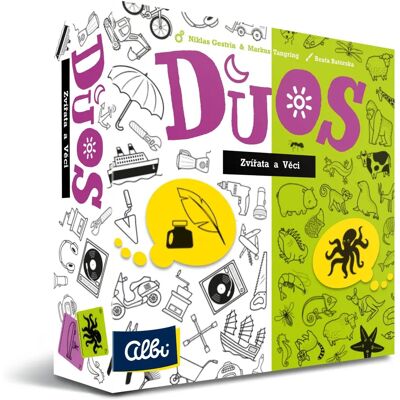 ALBI Duos - Zvířata a Věci - Rodinná hra ALBI Duos - Zvířata a Věci - Rodinná hra