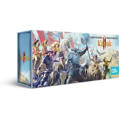 Albi Karak 2 - Ensemble de Miniatures de Héros - Extension de Jeu de Société Albi Karak 2 - Ensemble de Miniatures de Héros - Extension de Jeu de Société