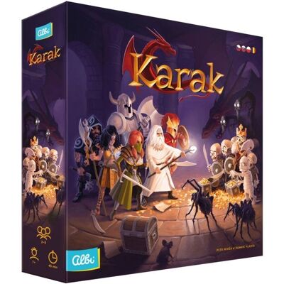 Albi Karak - Druga Edycja Gra Przygodowa - Gra Planszowa Albi Karak - Druga Edycja Gra Przygodowa - Gra Planszowa