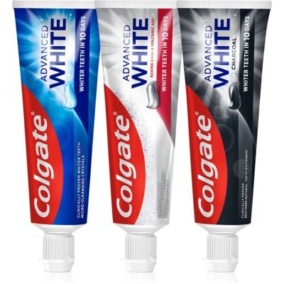 Colgate Advanced White Mix Trio - Dentifrice Colgate Advanced White Mix Trio - Dentifrice