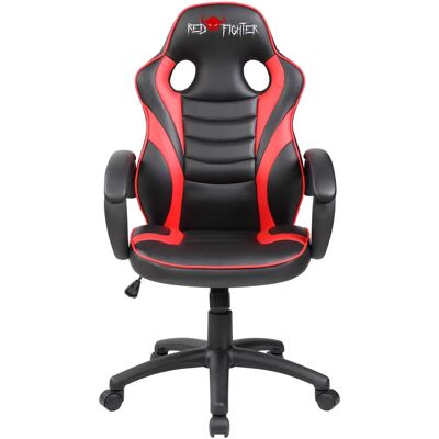 Red Fighter C6 Gaming Stuhl - Ergonomisch, Verstellbar, PU-Leder Red Fighter C6 Gaming Stuhl - Ergonomisch, Verstellbar, PU-Leder
