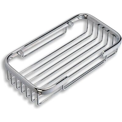 Libreria cromata NOVASERVIS - Montaggio a parete, resistente alla corrosione, 200x110 mm Libreria cromata NOVASERVIS - Montaggio a parete, resistente alla corrosione, 200x110 mm