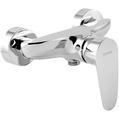 Grifo de ducha Titania Smart de Novaservis Montado en la pared - 150mm Cromo Grifo de ducha Titania Smart de Novaservis Montado en la pared - 150mm Cromo