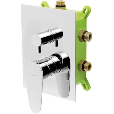 Novaservis - BOX98051RX - Acabado cromado - Grifo para baño Novaservis - BOX98051RX - Acabado cromado - Grifo para baño