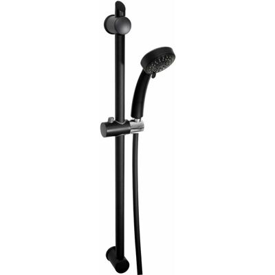 Conjunto de Ducha Negro Novaservis - Ajustable, 3 Patrones de Chorro Conjunto de Ducha Negro Novaservis - Ajustable, 3 Patrones de Chorro