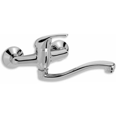 Miscelatore lavabo Titania Iris a parete - Cromato Miscelatore lavabo Titania Iris a parete - Cromato