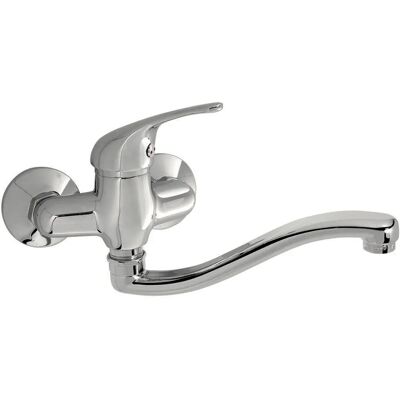 Mixer de chiuvetă Titania Iris montat pe perete - Crom Mixer de chiuvetă Titania Iris montat pe perete - Crom