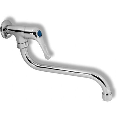 NOVASERVIS Titania Iris - Rubinetto da lavabo a parete - Solo acqua fredda NOVASERVIS Titania Iris - Rubinetto da lavabo a parete - Solo acqua fredda