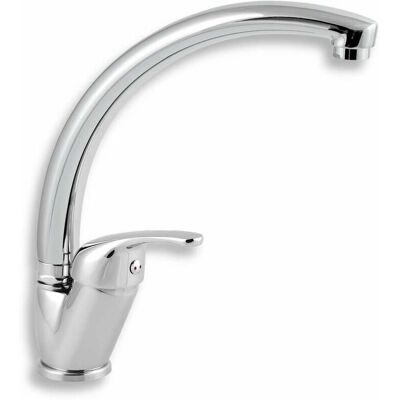 Grifo de Cocina Novaservis Titania Iris Cromo - Caño Giratorio Grifo de Cocina Novaservis Titania Iris Cromo - Caño Giratorio