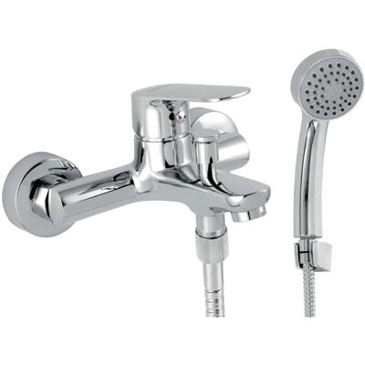 Mixer de cadă Novaservis Titani Cosmos Eco montat pe perete cu set de duș - Accesorii pentru baie Mixer de cadă Novaservis Titani Cosmos Eco montat pe perete cu set de duș - Accesorii pentru baie