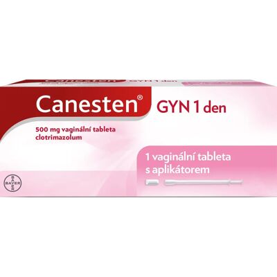 Canesten GYN 1 den Vaginalní tableta - Léčba infekce Canesten GYN 1 den Vaginalní tableta - Léčba infekce