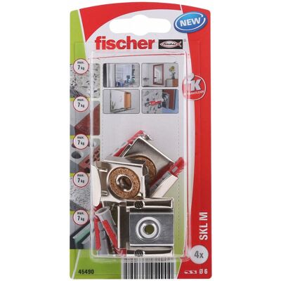 Fischer 045490 Spejlmonteringssæt - DUOPOWER Rawl Fischer 045490 Spejlmonteringssæt - DUOPOWER Rawl