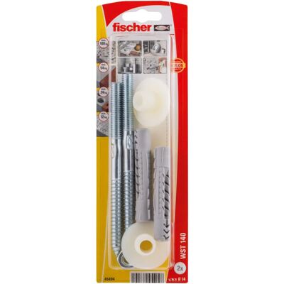 Fischer Wall Anchors and Screws Kit - Universal Fixing for Sinks & Sanitary Fischer Wall Anchors and Screws Kit - Universal Fixing for Sinks & Sanitary