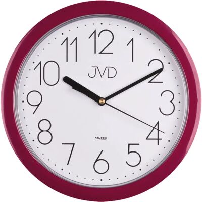 JVD Bordeaux Tiché Nástěnné Hodiny - Hodiny JVD Bordeaux Tiché Nástěnné Hodiny - Hodiny