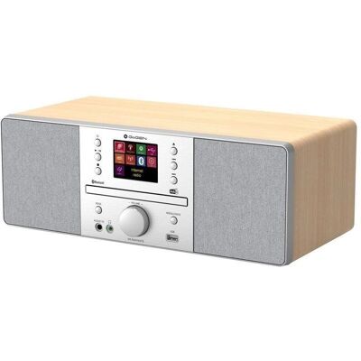GoGEN - IR 267 BTDAB - Stříbrno-hnědá - CD - internetové rádio GoGEN - IR 267 BTDAB - Stříbrno-hnědá - CD - internetové rádio