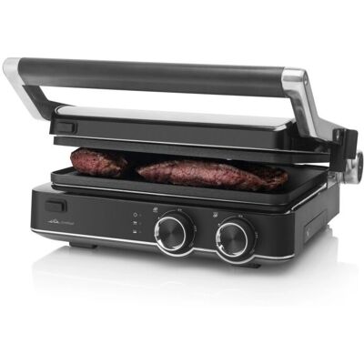 ETA Inox Parrilla Eléctrica 5156 - 2000W, Ajustable, Antiadherente ETA Inox Parrilla Eléctrica 5156 - 2000W, Ajustable, Antiadherente