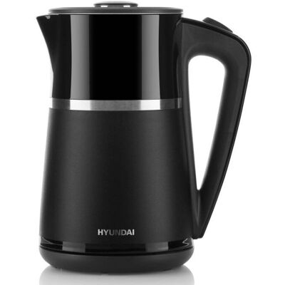 Hyundai VK306 Wasserkocher - Schwarz, 1,7L, 2200W Hyundai VK306 Wasserkocher - Schwarz, 1,7L, 2200W