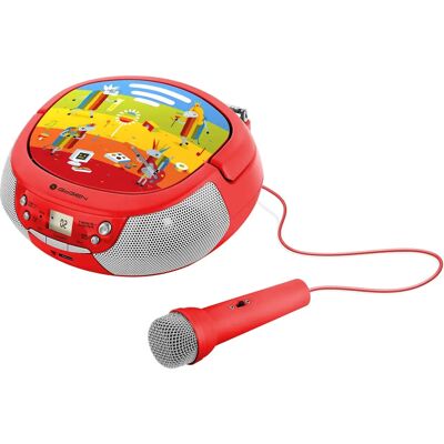 GoGEN Decko B Bluetooth Karaoke hordozható rádió CD lejátszó GoGEN Decko B Bluetooth Karaoke hordozható rádió CD lejátszó