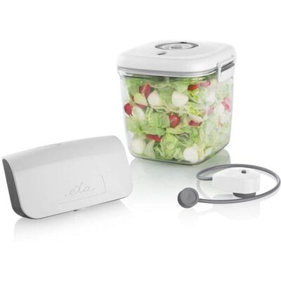 Set de depozitare alimentară în vid Eta - 2570 ml - Compatibil cu roboții ETA Set de depozitare alimentară în vid Eta - 2570 ml - Compatibil cu roboții ETA