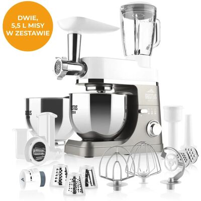 ETA GUSTUS MAXIMUS IV Küchenmaschine - Weiß (Metall) ETA GUSTUS MAXIMUS IV Küchenmaschine - Weiß (Metall)