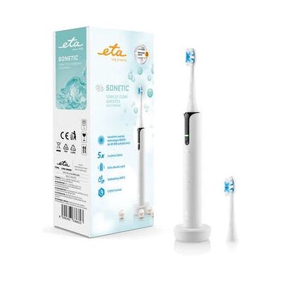 Cepillo de dientes sónico adulto Eta Sonetic - Blanco Cepillo de dientes sónico adulto Eta Sonetic - Blanco