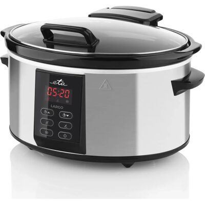 Eta Largo 6L Slow Cooker - Râpe électrique - Publicité Eta Largo 6L Slow Cooker - Râpe électrique - Publicité
