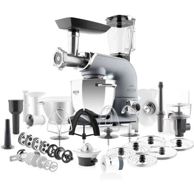 Eta Gratus Evo Konyhai robotgép - 1500W, 5.5L, Szürke Eta Gratus Evo Konyhai robotgép - 1500W, 5.5L, Szürke