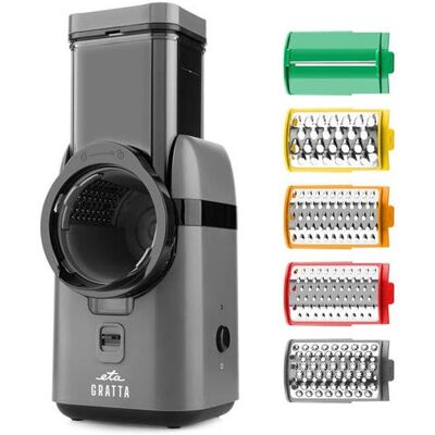 Rallador de alimentos Eta 70W negro gris - Rallador de alimentos Rallador de alimentos Eta 70W negro gris - Rallador de alimentos