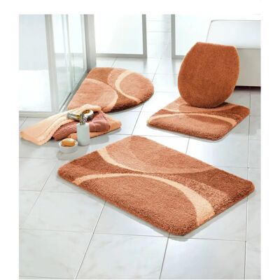 GRUND Terrakotta Badematte - Rechteckiger WC-Teppich mit Ausschnitt GRUND Terrakotta Badematte - Rechteckiger WC-Teppich mit Ausschnitt