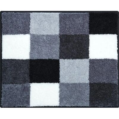 GRUND BONA Badmatte - Grau - 50x60cm - Badezimmerteppich GRUND BONA Badmatte - Grau - 50x60cm - Badezimmerteppich