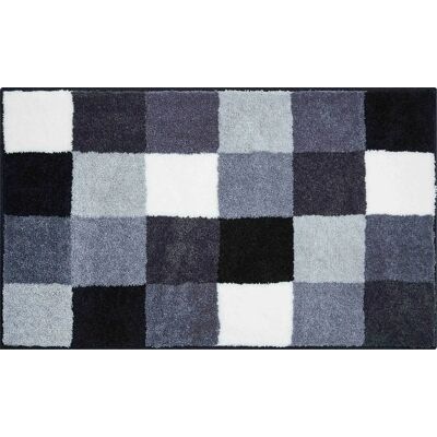 Grund BONA Badteppich - Rechteckig, Grau, Rutschhemmend, 80x140cm - Badmatte Grund BONA Badteppich - Rechteckig, Grau, Rutschhemmend, 80x140cm - Badmatte