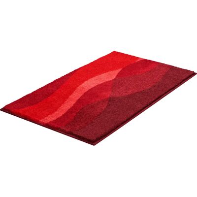 Grund Hills Badematte - Rechteckig, Rot, Gemustert - 60x100cm Grund Hills Badematte - Rechteckig, Rot, Gemustert - 60x100cm