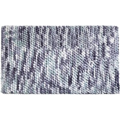 Como Badteppich Punto - Baumwollmischgewebe Badematte - 70x120cm - Grau - Badteppich Como Badteppich Punto - Baumwollmischgewebe Badematte - 70x120cm - Grau - Badteppich