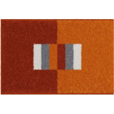 Grund Orange Rechteckige Badematte - Badematte Grund Orange Rechteckige Badematte - Badematte