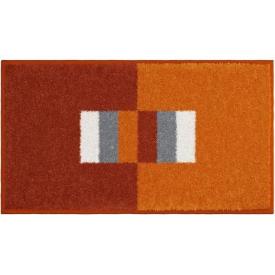 Grund 65/115 cm Bath Mat - Rectangular, Orange, Synthetic Grund 65/115 cm Bath Mat - Rectangular, Orange, Synthetic