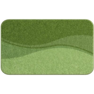 Tapis de bain Grund - Vert - Rectangulaire - 60x90cm - Tapis de bain Tapis de bain Grund - Vert - Rectangulaire - 60x90cm - Tapis de bain