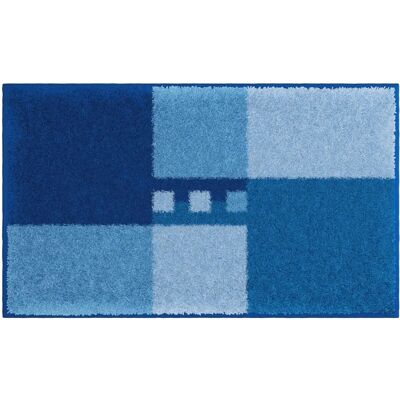 Grund 4 Rechteckige Blaue Badematte - Badmatte Grund 4 Rechteckige Blaue Badematte - Badmatte