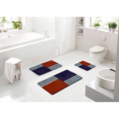 BATEX - ENEMA - rot-blau - 20 mm - Badematte BATEX - ENEMA - rot-blau - 20 mm - Badematte