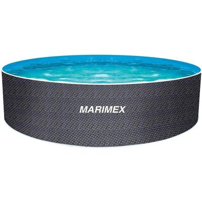 Bazén Marimex Orlando 3,66 x 1,22 m Černý RATAN - Bazén Bazén Marimex Orlando 3,66 x 1,22 m Černý RATAN - Bazén