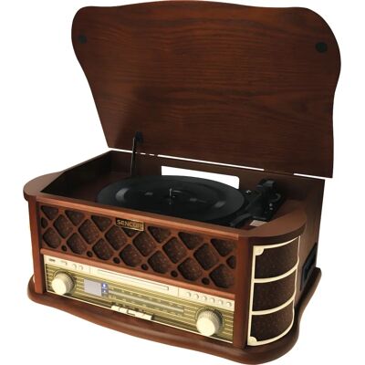 Sencor STT 016 Lemezjátszó - Retro vinyllemezjátszó Bluetooth & USB Sencor STT 016 Lemezjátszó - Retro vinyllemezjátszó Bluetooth & USB