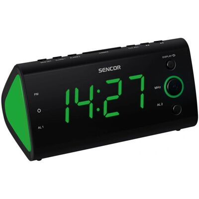 Sencor SRC 170 Ceas Radio - Digital, Negru, Verde Sencor SRC 170 Ceas Radio - Digital, Negru, Verde