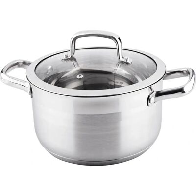 Lamart Edelstahl 22cm 4,6L Topf - Kochtopf Lamart Edelstahl 22cm 4,6L Topf - Kochtopf
