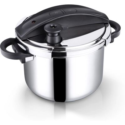 Lamart LTDSD6 Edelstahl 6L Schnellkochtopf - Drucktopf Lamart LTDSD6 Edelstahl 6L Schnellkochtopf - Drucktopf