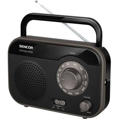 Sencor SRD 210 B Tragbares Radio - Schwarz Sencor SRD 210 B Tragbares Radio - Schwarz