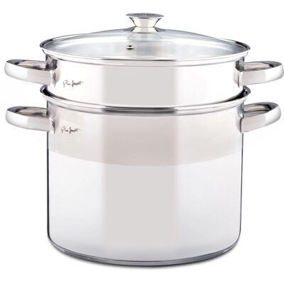 Lamart LTSS2417 Pastatopf - 8L Edelstahl Induktion geeignet Lamart LTSS2417 Pastatopf - 8L Edelstahl Induktion geeignet