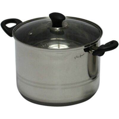 Lamart LTB2418 Edelstahlkochtopf 7,9L Silber - Kochtopf Lamart LTB2418 Edelstahlkochtopf 7,9L Silber - Kochtopf